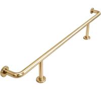 Kanduo Kit de Repose-Pieds pour Bar Kit de Repose-Pieds de Barre en Acier Inoxydable, for intérieur, Barres Robustes, Garde-Corps Mural for Restaurant, Cuisine, café(Rose Gold,5.0M/16.40FT)
