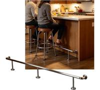 Kanduo Kit de Repose-Pieds pour Bar Kit de Repose-Pieds de Barre for intérieur et extérieur, 3,28 à 16,4 Pieds, for Restaurant, Cuisine, café, bibliothèque