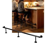 Kanduo Kit de Repose-Pieds pour Bar Kit de Repose-Pieds de Barre for intérieur et extérieur, 3,28 à 16,4 Pieds, for Restaurant, Cuisine, café, bibliothèque