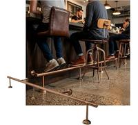 Kanduo Kit de Repose-Pieds pour Bar Kit de Repose-Pieds de Barre Moderne for intérieur et extérieur, Barres en Acier Inoxydable, for Cuisine, café, bibliothèque