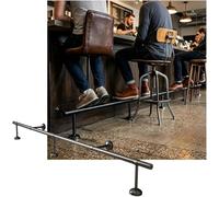 Kanduo Kit de Repose-Pieds pour Bar Kit de Repose-Pieds de Barre Moderne for intérieur et extérieur, Barres en Acier Inoxydable, for Cuisine, café, bibliothèque