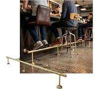 Kanduo Kit de Repose-Pieds pour Bar Kit de Repose-Pieds de Barre Moderne for intérieur et extérieur, Barres en Acier Inoxydable, for Cuisine, café, bibliothèque