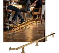 Kanduo Kit de Repose-Pieds pour Bar Repose-Pieds de Barre en Acier Inoxydable, for intérieur et extérieur, Barres résistantes à l'usure, for Cuisine, café, bibliothèque