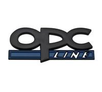 KAnduo Latéral Corps Queue de Coffre Badges Emblèmes de Calandre de Voiture Compatible avec pour Opel Astra H J D Zafira Antara Corsa E Combo Meriva Insignia R Aglia Mokka X OPC Line,Trunk-D