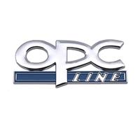 KAnduo Latéral Corps Queue de Coffre Badges Emblèmes de Calandre de Voiture Compatible avec pour Opel Astra H J D Zafira Antara Corsa E Combo Meriva Insignia R Aglia Mokka X OPC Line,Trunk-C