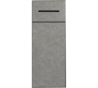 Kanduo Niche de Douche en Acier Inoxydable, Armoire à Poubelle cachée for Cuisine, Salon, Chambre à Coucher, hôtel résidentiel(45.6x20x14cm)