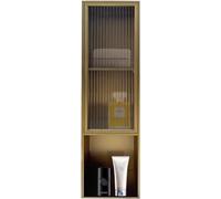 Kanduo Niche de Douche en Acier Inoxydable, Aucun carrelage nécessaire, Niche Murale, étagère de Niche de Douche à Trois Niveaux, for Le Rangement de la Salle de Bain(90x28x14cm)