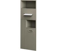 Kanduo Niche de Douche en Acier Inoxydable, Niche de Poubelle encastrée for Porte-Papier Toilette, for Les hôtels et Les lieux publics(Brass,30x78cm)