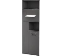 Kanduo Niche de Douche en Acier Inoxydable, Niche de Poubelle encastrée for Porte-Papier Toilette, for Les hôtels et Les lieux publics(Grigio,30x78cm)