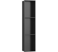 Kanduo Niche en Acier Inoxydable, étagère de Douche encastrée for cloison de Salle de Bain, for Salle d'étude, Salon, Club-House, immeuble de Bureaux(90x28cm)