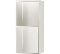 Kanduo Niche encastrée for Douche de Salle de Bain, étagère de Douche rectangulaire étanche et étanche, étagère de Rangement encastrée(Bianco,28x70x12.5cm)