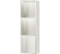 Kanduo Niche encastrée for Douche de Salle de Bain, étagère de Douche rectangulaire étanche et étanche, étagère de Rangement encastrée(Bianco,28x90x12.5cm)