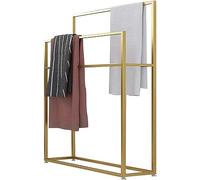KanDuo Porte-Serviettes sur Pied en métal Porte-Serviettes de Salle de Bain, Porte-Serviettes autoportants, Porte-Serviettes en métal, Trois Tailles Support pour Serviettes de Bain(D,85 * 20 * 110Cm)