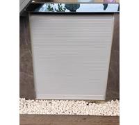 Kanduo Portes de placard à panneaux Porte accordéon, remplacement de porte d'armoire à tambour coulissant, écran de garde-robe rétractable plissé de taille personnalisée(40x80cm/16x31in)