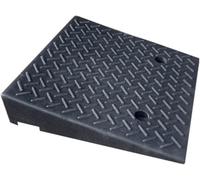 Kanduo Rampes en Caoutchouc Rampe d'accès en Caoutchouc, Rampe Portable, antidérapante for Fauteuil Roulant, for Bordures et seuils de Rue(50x50x9cm)