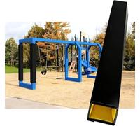 Kanduo Rembourrage de Poteau Rond for poteaux de Panier de Basket-Ball, enveloppe de Poutre Auto-adhésive for la sécurité et la Protection(Black,4x4(10x10cm))