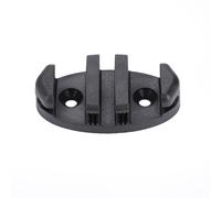 KanDuo Taquet d'amarrage for Bateau, Lot de 2 taquets en Zigzag, 8,9 x 6,1,5 cm, for Kayak, canoë, pêche, quais, camions et remorques