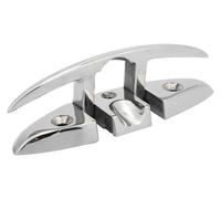 KanDuo Taquet d'amarrage Pliable for Bateau, en Acier Inoxydable 316 Poli Miroir, for, Kayak ou Yacht(15.2cm/6in)