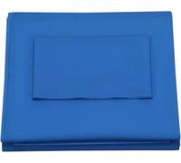 Kanduo Tissu pour Billard Nappe de Billard, Ensemble de 6 pièces, Plusieurs Couleurs Disponibles, adaptée aux hôtels, aux salles de Jeux et à Un Usage Domestique(Blu)