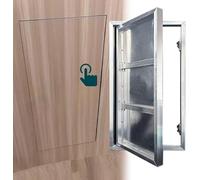 Kanduo Trappe d'accès pour la plomberie Panneau d'accès invisible for cloisons sèches, for carrelage/mur en bois, plaque de couverture de valve de douche dissimulée sans couture(WxH 50x120cm)