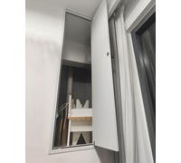 Kanduo Trappe d'accès pour la plomberie Panneau d'accès, porte de service de plomberie en métal, plaque de recouvrement de trou mural CVC, porte d'accès à la bouche d'incendie(30x80cm/12x32in)