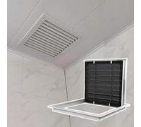 Kanduo Trappe d'accès pour la plomberie Panneau d'accès ventilé à persiennes for cloisons sèches de plafond, couvercle de porte d'accès électrique avec protection contre la poussière(55x55cm(22x22in))