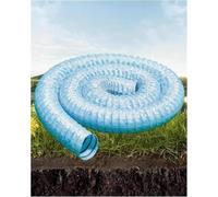Kanduo Tuyau de Drainage du Sol perforé Tuyau de Drainage français, Tuyau de Drainage Flexible Non tissé de 2 Pouces, adapté aux Jardins, pelouses, patios et aménagement paysager(59ft/1800cm)