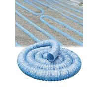 Kanduo Tuyau de Drainage du Sol perforé Tuyau de vidange français, Tuyau de Drainage perméable Flexible, Extensible, ondulé, perforé, for Paysage, 14 m