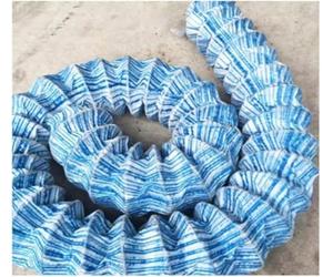 Kanduo Tuyau de Drainage du Sol perforé Tuyau de vidange français, Tuyau perforé 6 Pouces, Souterrain Extensible, for Cours, Jardins, pelouses et terrains, 10 m/32,8 Pieds
