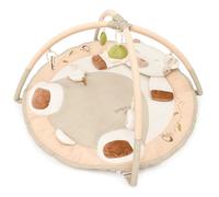 KandyToys Play Project by Baby Play Gym Activity Playmat for Newborns, Babies and Toddlers | Friendly Bear Design | Quick Assembly | Includes Teether, Rattle, Mirror and More!