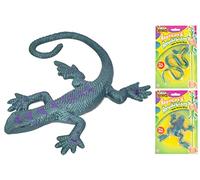 KandyToys Reptiles et Amphibiens méga Extensibles | Jouets Animaux en Caoutchouc Extensible