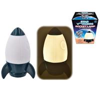 KandyToys Veilleuse à LED chaude en forme de fusée pour chambre d'enfant - Fonctionne avec piles