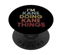 Kane Name Kane Personalized Name First Given PopSockets PopGrip Adhésif