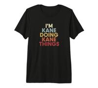 Kane Name Kane Personalized Name First Given T-Shirt Haut de Gamme