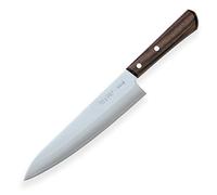Kanetsugu - Couteau de cuisine japonais professionnel enÂ acier carbone - lame ultra-aiguisée et manche en bois Chef 21 cm