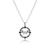 Kanfyyl Collier Mercredi avec pendentif, accessoire de jeu de rôle, cadeau de bijoux tendance, cadeau de bijoux pour garçons et filles