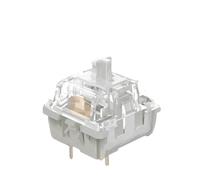 Kang White V3 Switches Mechanical Keyboard Linear Switch 3 Pin Custom Cherry RGB SMD Gaming Compatible Hot Swap MX Switch NWPNLXEA(110PCS)