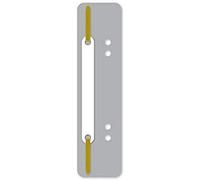 Kangaro 07060-10 Lot de 2 cahiers A5 en plastique et acier Gris 14,9 x 8 x 4 cm