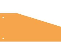 Kangaro 07070-06-TR Bandes de séparation, Papier, Orange, 235x105 Trapez