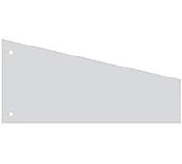 Kangaro 07070-10-TR Bandes de séparation, Papier, Gris, 235x105 Trapez