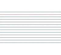 Kangaro 100st Carte système ligné Bleu 150 x 200 mm