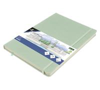 Kangaro Carnet de croquis A4 – Couverture rigide en polyuréthane, 80 feuilles 140 g papier crème