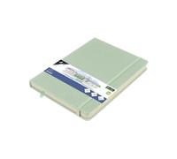 Kangaro Art Carnet de croquis A5 à couverture rigide en polyuréthane 80 feuilles 140 g Papier crème