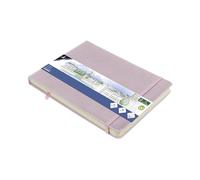Kangaro Carnet de croquis Art A5 Couverture rigide en polyuréthane 140 g Papier crème Violet