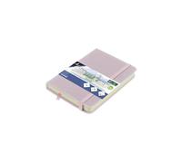 Kangaro Art Carnet de croquis A6 Violet PU Couverture rigide 80 feuilles 140 g Papier crème