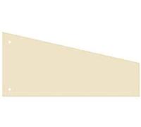 Kangaro 07070-08-TR Bandes de séparation, Papier, Beige, 235x105 Trapez