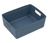 Kangaro Boîte de rangement 20 l en polypropylène bleu
