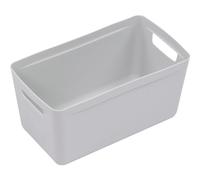 Kangaro Boîte de rangement 8 l en polypropylène gris
