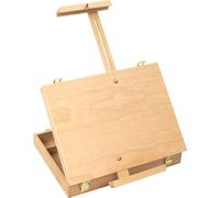 kangaro Box-chevalet en bois de hêtre valise avec poignée