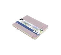 Kangaro Carnet de croquis Art A5 Couverture rigide en polyuréthane 140 g Papier crème Violet